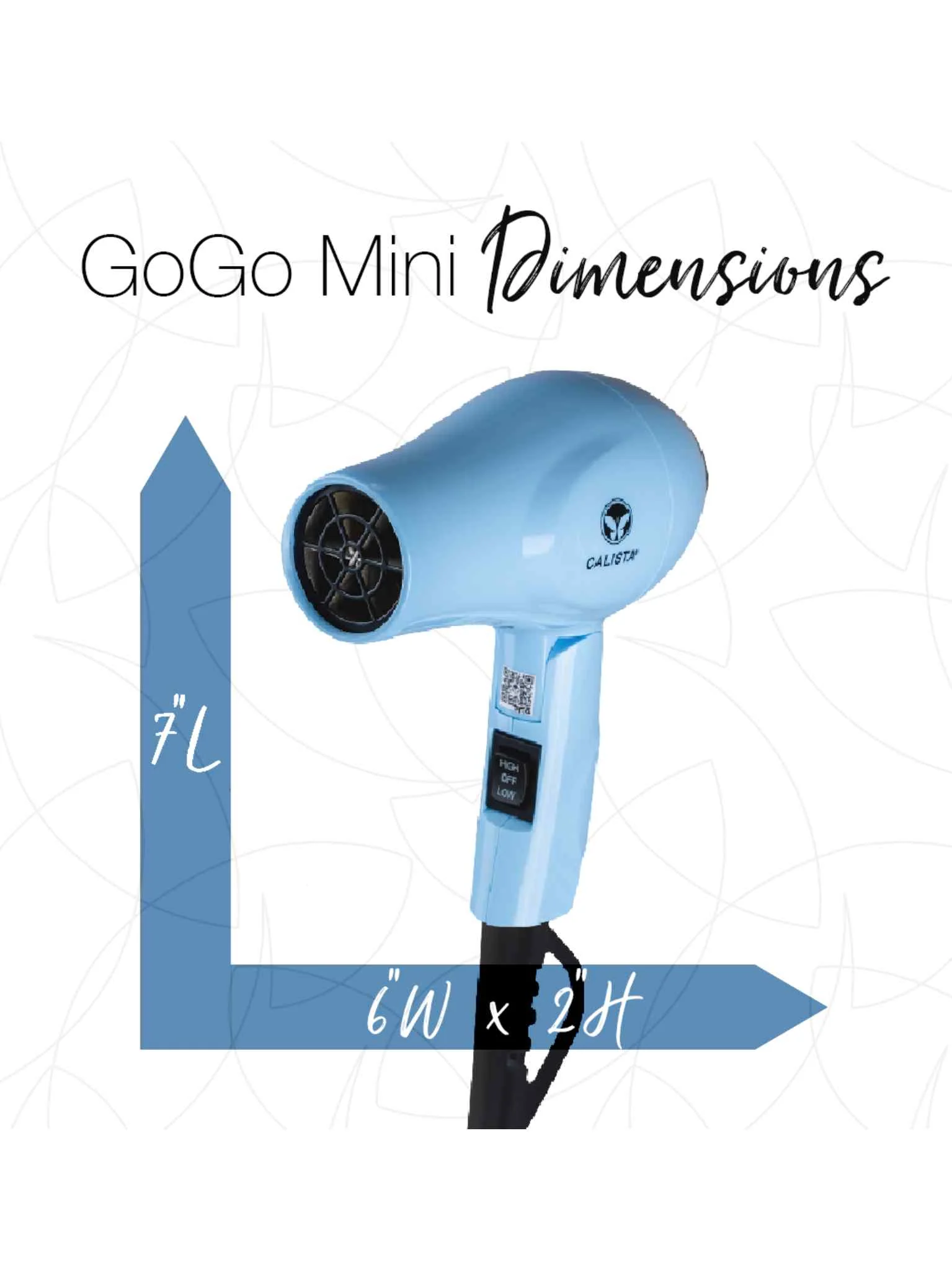 GoGo Mini Hair Dryer - Image 6