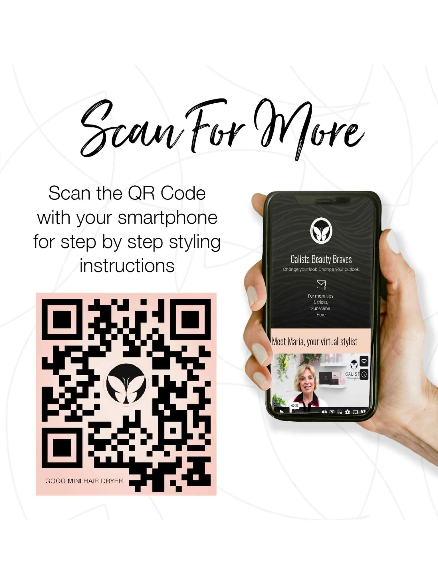 GoGo Mini Hair Dryer - Image 7