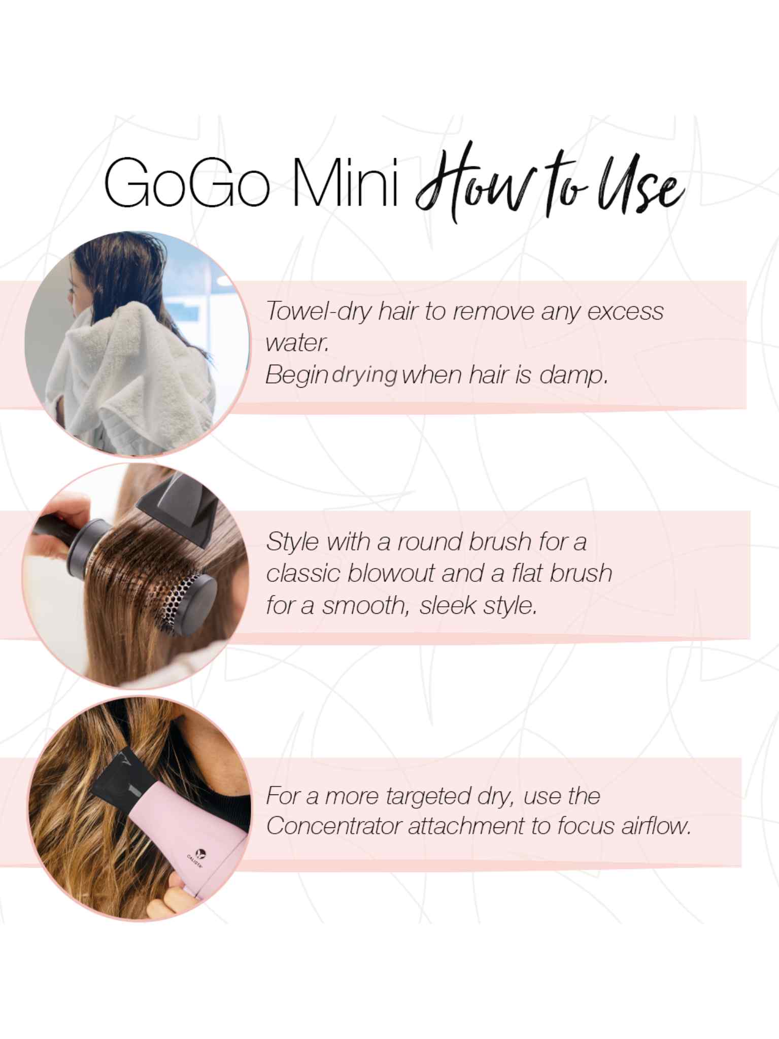 GoGo Mini Hair Dryer - Image 5