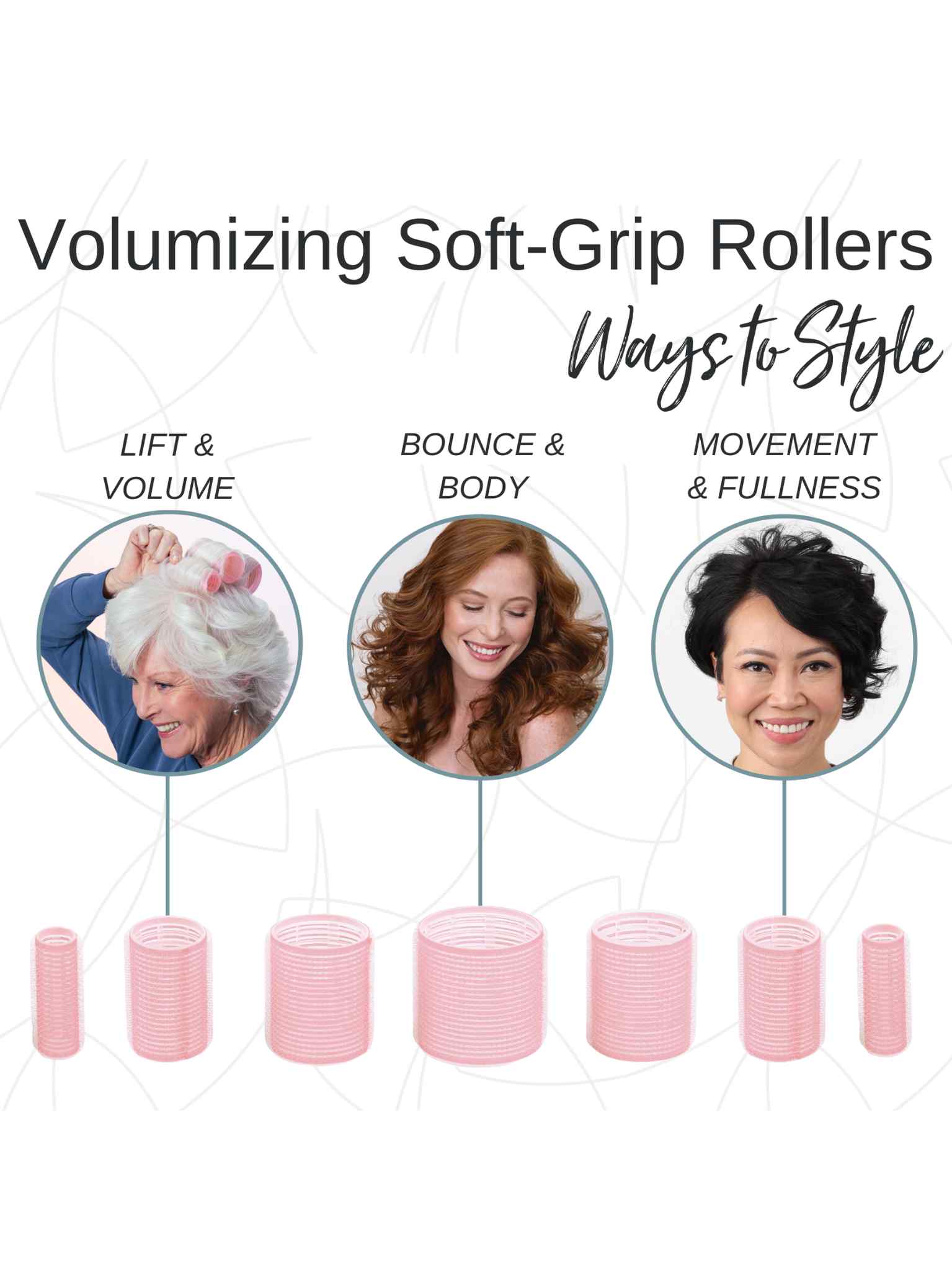 Volumizing Soft-Grip Rollers - Short Set - Image 4